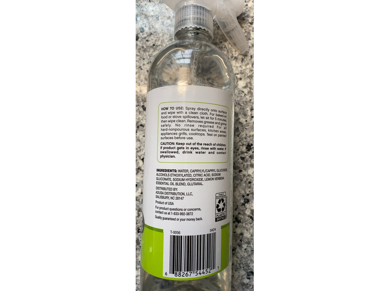 Nature's Promise Multi-Surface Cleaner, Lemon Verbena, 25 fl oz/739.3 mL