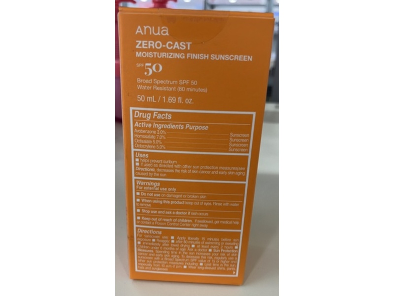 Anua Zero-Cast Moisturizing Sunscreen, K Pop Demon Hunters Edition, SPF 50, 1.69 fl oz/50 mL