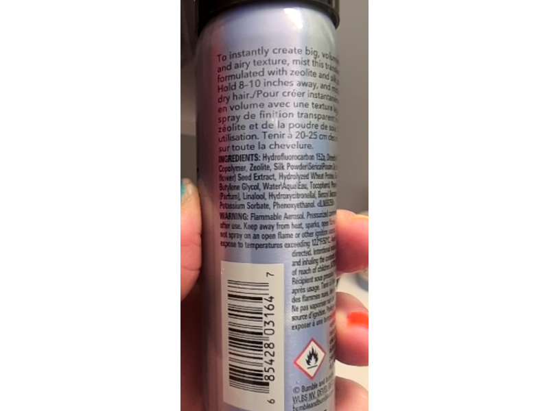 Bumble & Bumble Dryspun Texture Spray, Thickening, 1.5 oz/41 g