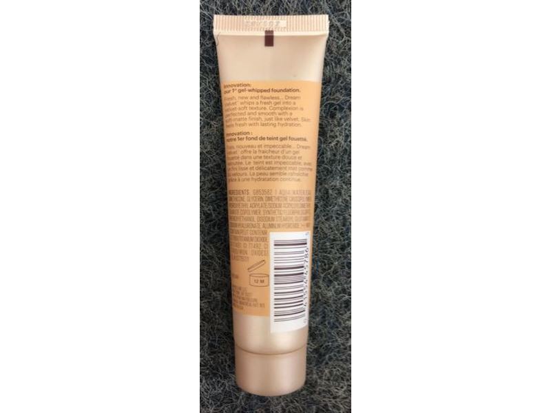 Maybelline New York Dream Velvet Foundation, Sandy Beige, 1 fl oz/30 mL