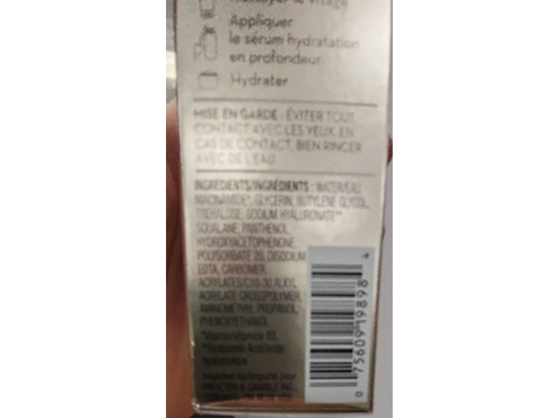 Olay Deep Hydration Serum, Bs+ Hyaluronic Acid, 40 mL