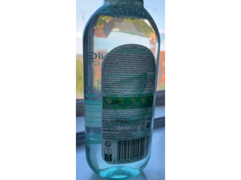 Garnier Skin Active All - In - 1 Micellar Cleansing Water, Aloe, 400 mL