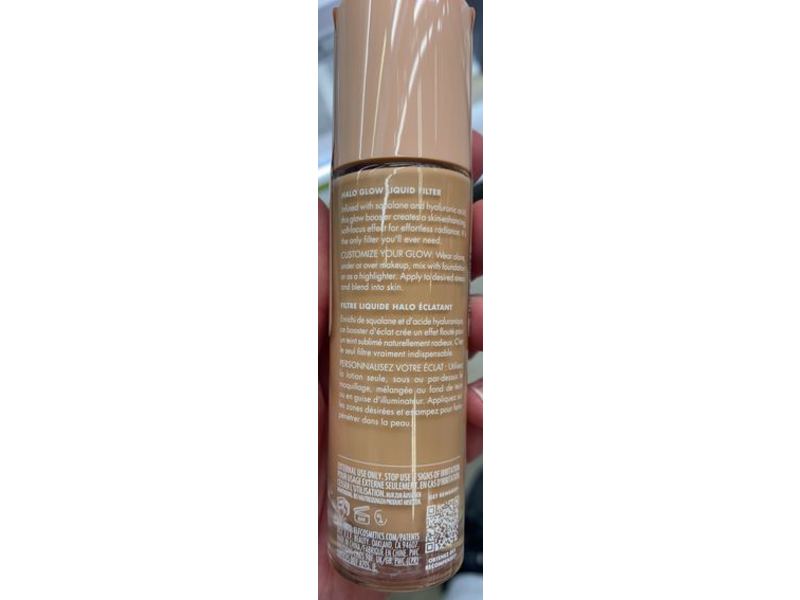 E.l.f Cosmetics Halo Glow Liquid Filter, 3 Light Medium, 1.06 fl oz/31.5 mL