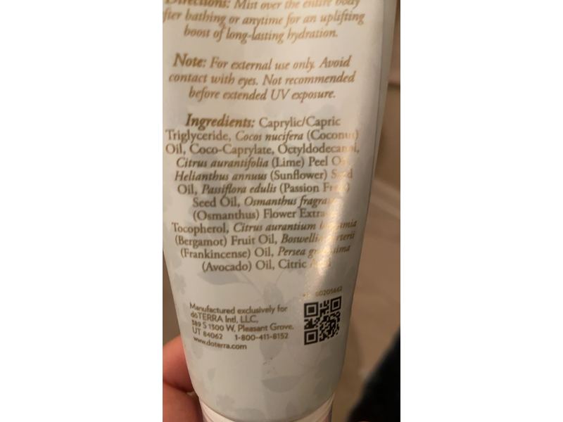 doTERRA Spa Hydrating Body Mist, 4.2 fl oz/125 mL