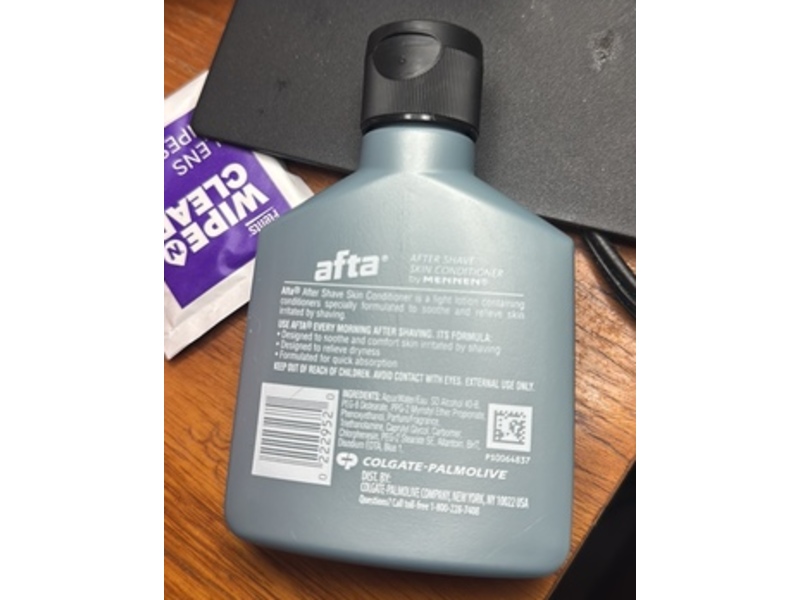 Afta By Mennen After Shave Skin Conditioner, Fresh, 3 fl oz/88.7 mL, Pack Of 5