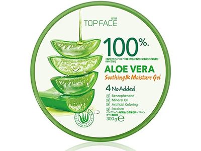 Topface Soothing & Moisture Gel, Aloe Vera, 10.58 fl oz/300 g