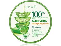 Topface Soothing & Moisture Gel, Aloe Vera, 10.58 fl oz/300 g - Image 2
