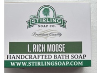 Stirling Soap Co Handcrafted Bath Soap, I, Rich Moose, 5.5 oz - thumbnail 2