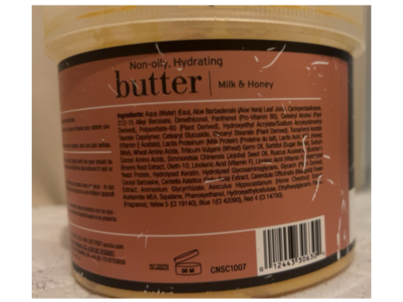 Cuccio Naturale Luxury Spa Butter, Milk And Honey, 26 fl oz/750 g