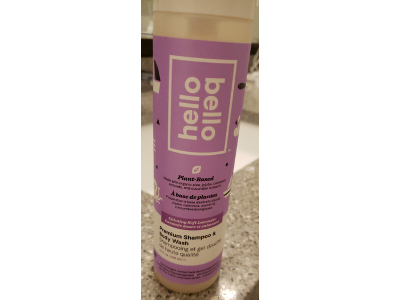 Hello Bello Shampoo And Body Wash, Lavender, 16 fl oz/296 mL
