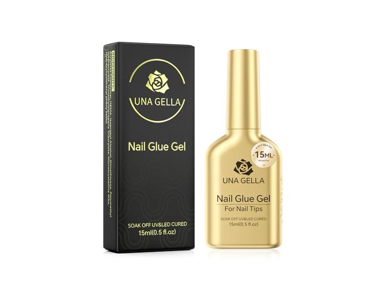 Una Gella Nail Glue Gel, A0, 0.5 fl oz/15 mL