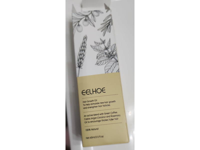 Eelhoe Hair Growth Oil, 2.0 fl oz/60 mL