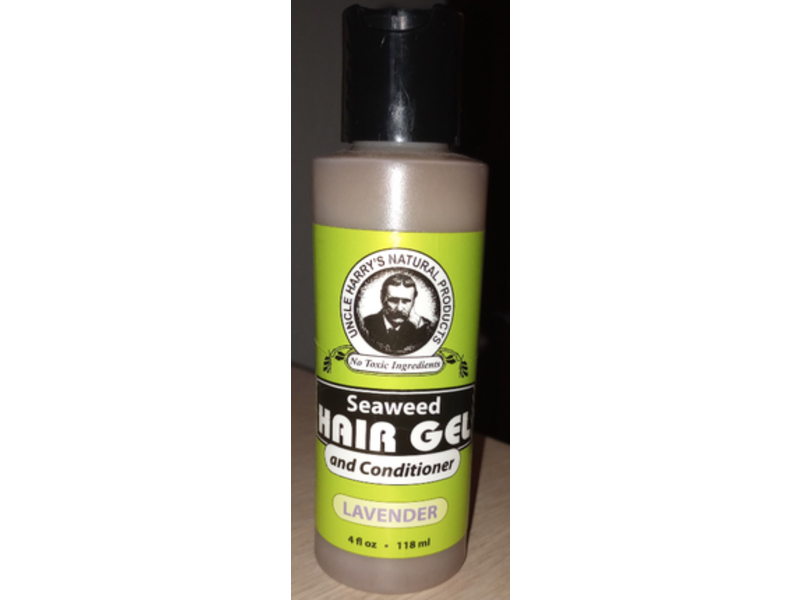 Uncle Harry's Seaweed Hair Gel & Conditioner, Lavender, 4 fl oz/118 mL