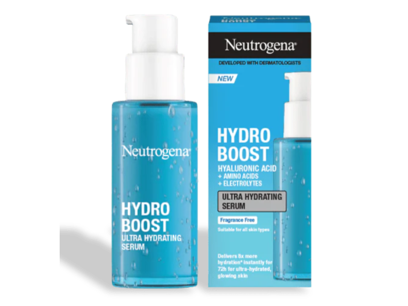 Neutrogena Hydro Boost Ultra Hydrating Serum, Fragrance Free, 30 mL