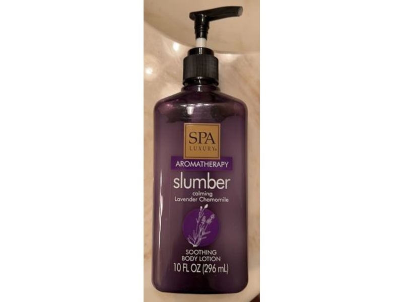 Aromatherapy Soothing Body Lotion, Slumber Calming Lavender Chamomile, 10 fl oz/296 mL