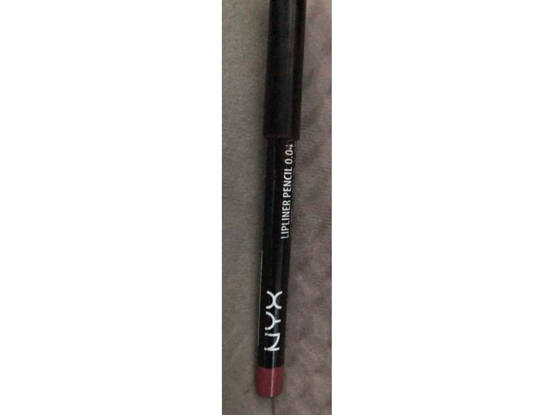 NYX Slim Lip Liner Pencil, Mahogany