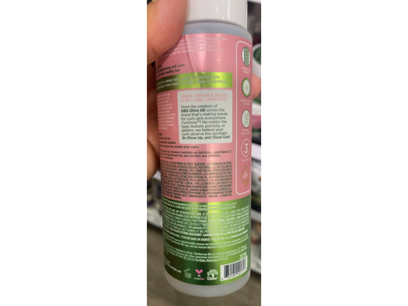 ORS Olive Oil Curlshow Curl Style Mousse, Collagen & Avocado Oil, 7 fl oz/207 mL