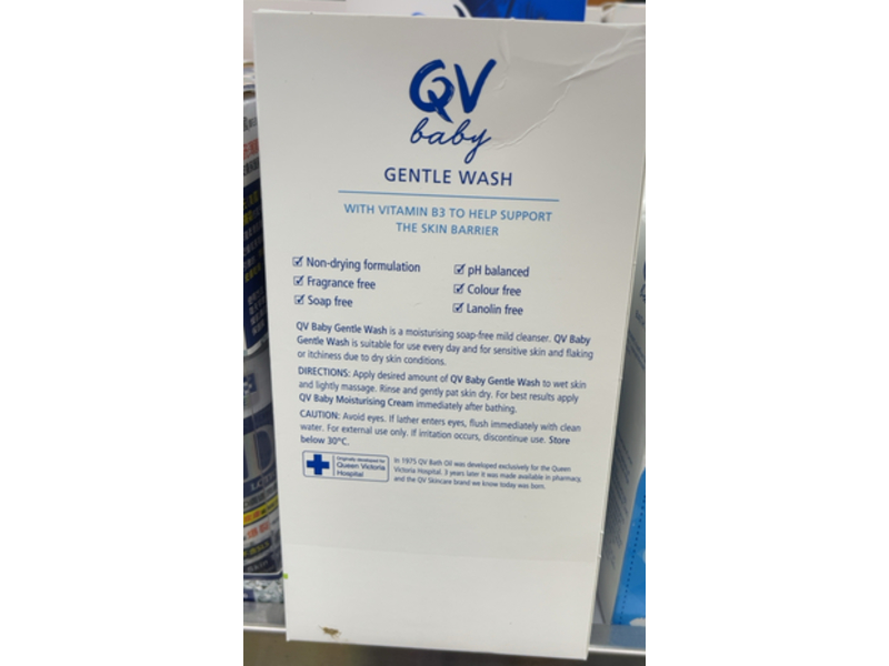 QV Baby Gentle Wash, 500 g