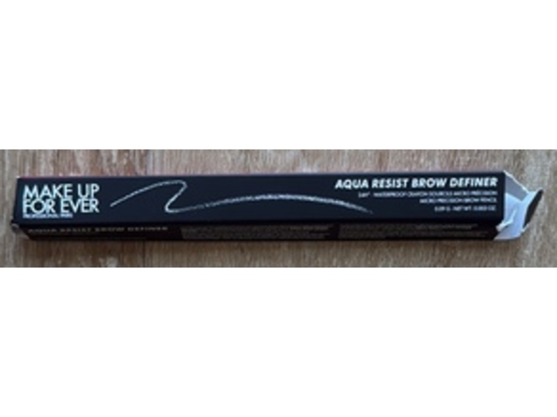 Makeup Forever Aqua Resist Brow Definer, 50 Dark Brown, 0.003 oz/0.09 g