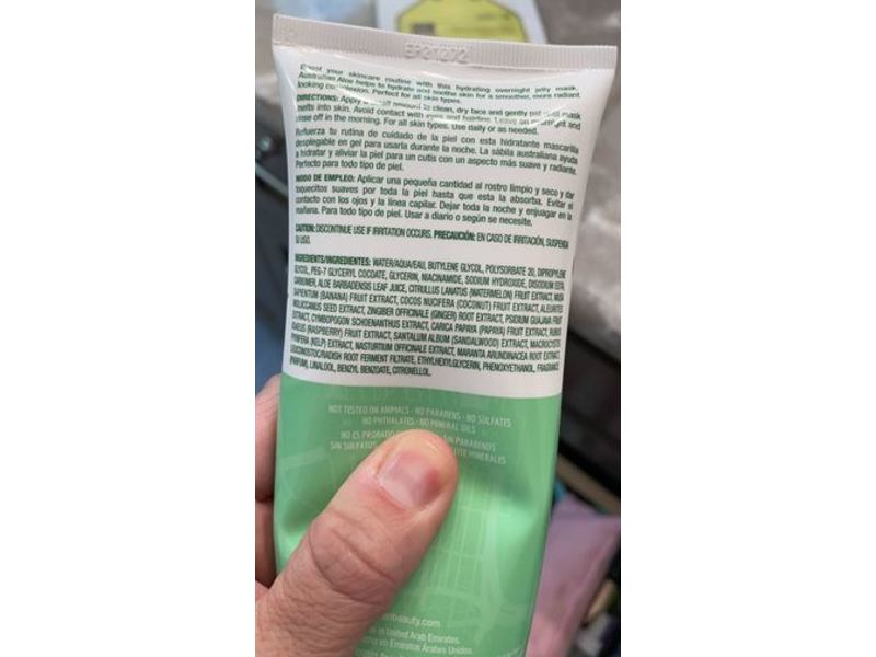 Freeman Beauty Hydrating Jelly Mask, Australian Aloe, 6 fl oz/175 mL