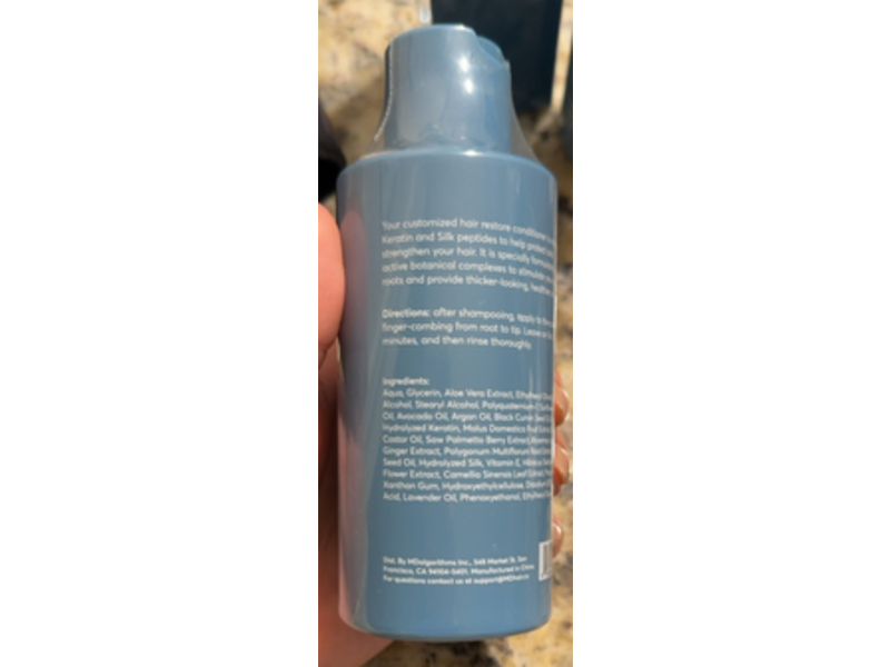 MDhair Customized Hair Care Restore Conditioner, 3.7 oz/110 mL