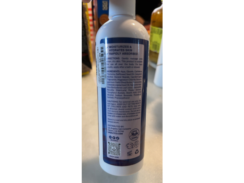 La Salt Co Deep Sea Minerals Magnesium Body Lotion, 12 fl oz/355 mL