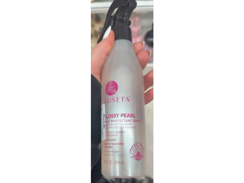 Luseta Glossy Pearl Heat Protectant Spray, 8.5 fl oz/251 mL