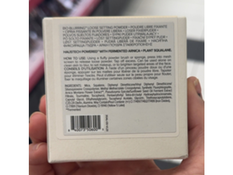 Haus Labs Bio-Blurring Loose Setting Powder, Translucent, 0.24 oz/7 g