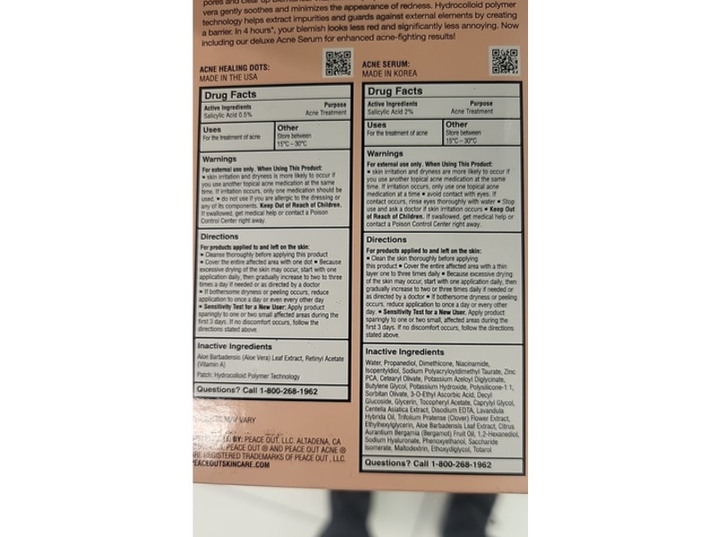 Peace Out Acne Deluxe Set