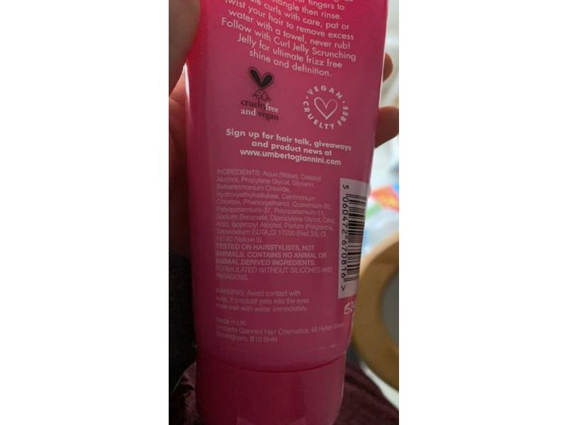 Umberto Giannini Curl Jelly Care De-Frizz Conditioner, 8.4 fl oz/250 mL