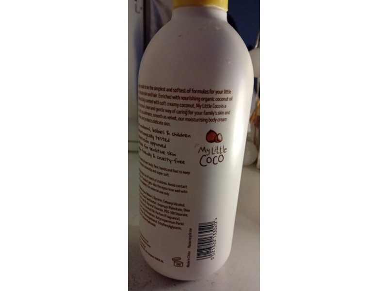 My Little Coco Moisturising Body Cream, 11.8 fl oz/350 mL