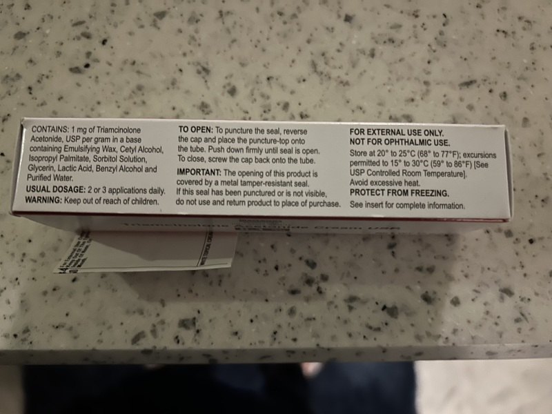 Triamcinolone Acetonide Cream, 0.1%, 15 gm, Macleods Pharma (RX)