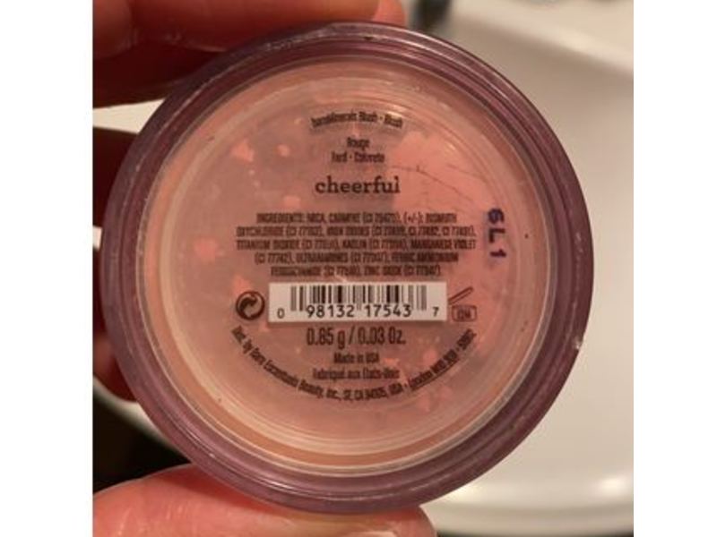 Bareminerals Blush, Cheerful, 0.03 oz/0.85 g