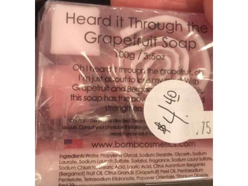 Bomb Cosmetics Beach Comper Soap, 3.5 oz/100 g