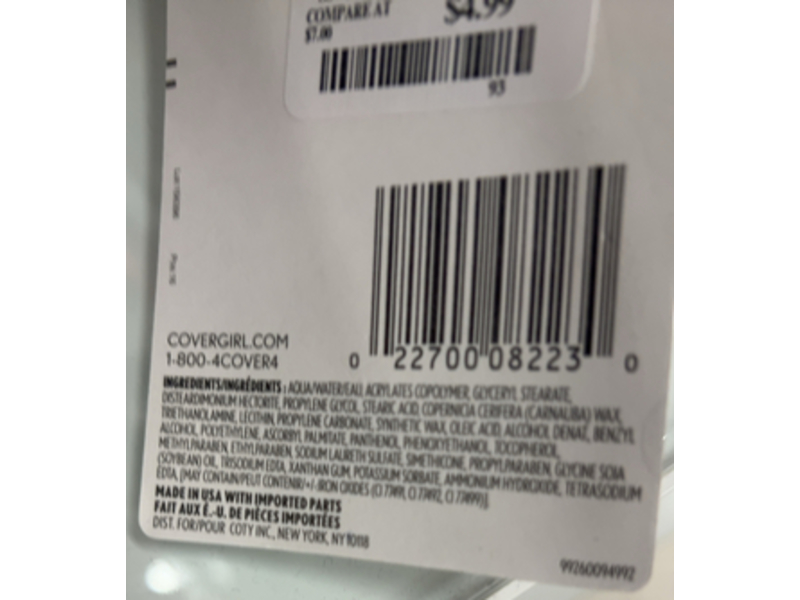 Covergirl Lash Extract Mascara, 910 Black Brown, 0.13 fl oz/4 mL