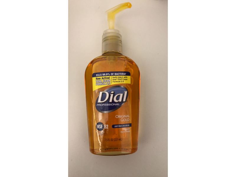 Dial Liquid Antibacterial Hand Soap, Gold, 7.5 fl oz