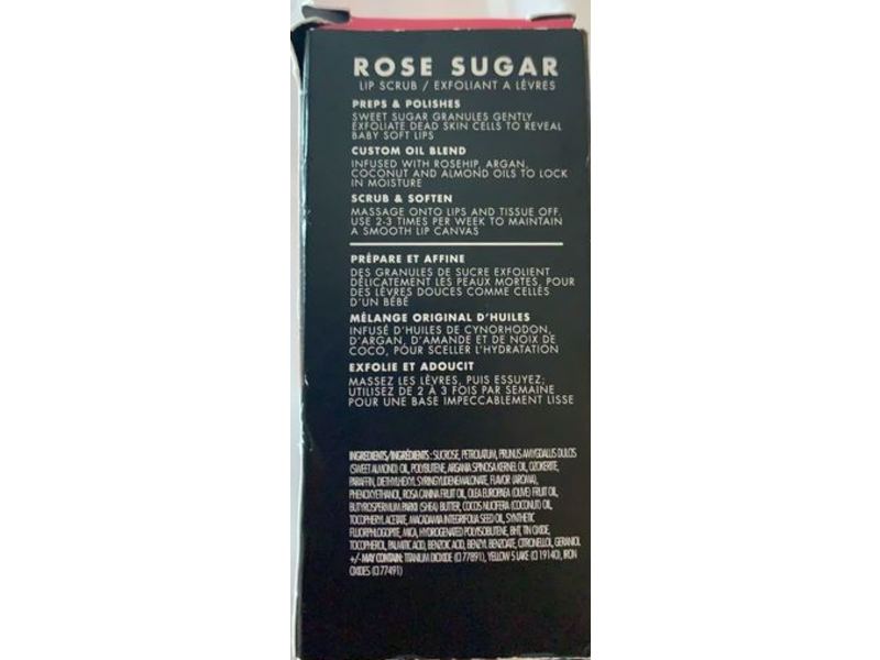 Milani Rose Sugar Lip Scrub, 0.42 oz/12 g