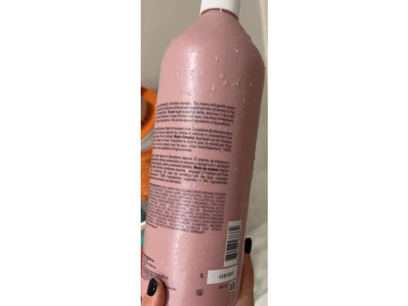 Pureology Pure Volume Shampoo, 33.8/1 L