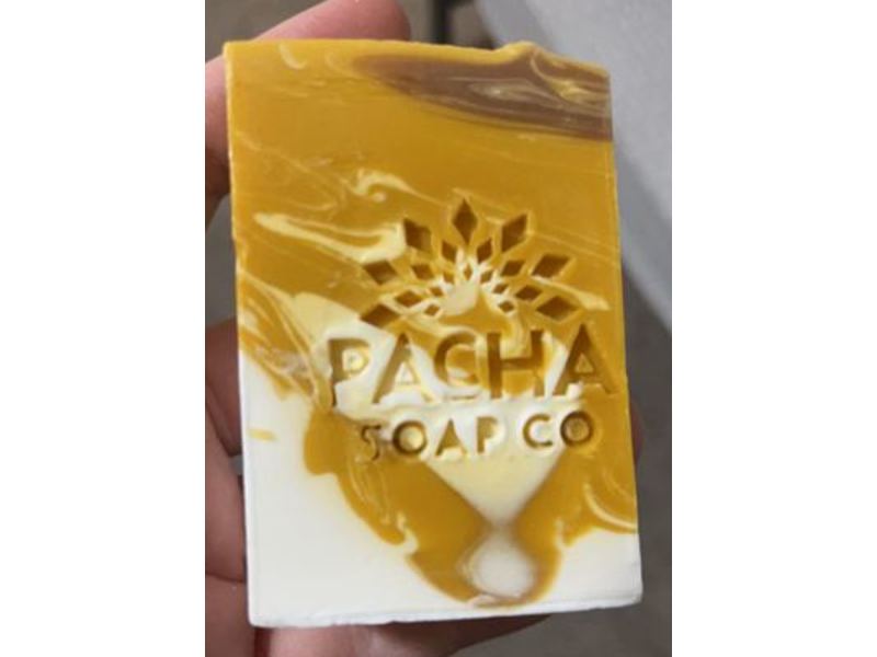 Pacha Soap Co Almond Goat Milk Bar Soap, 4 oz/113 g