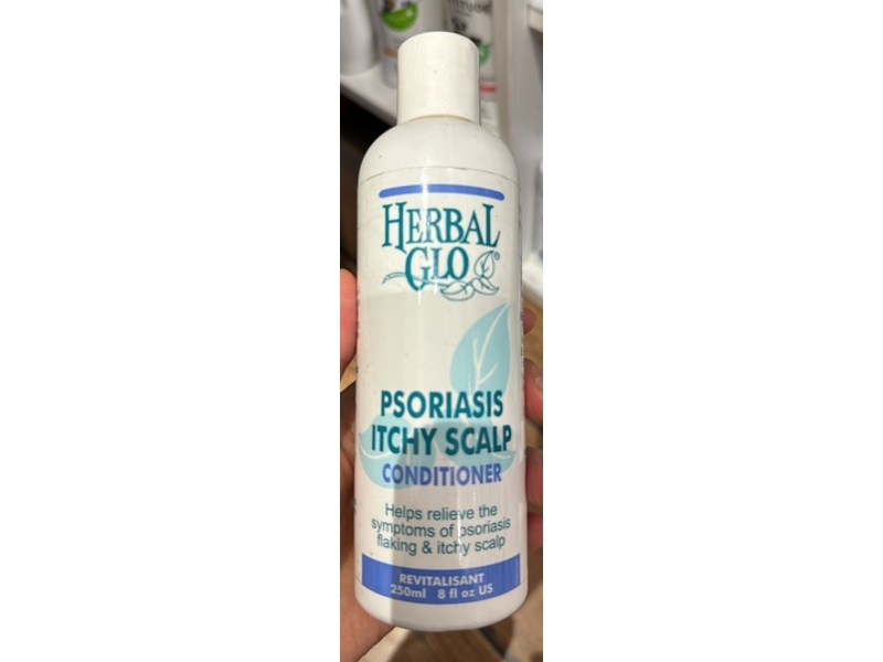 Herbal Glo Psoriasis Itchy Scalp Conditioner, 8 fl oz/250 mL