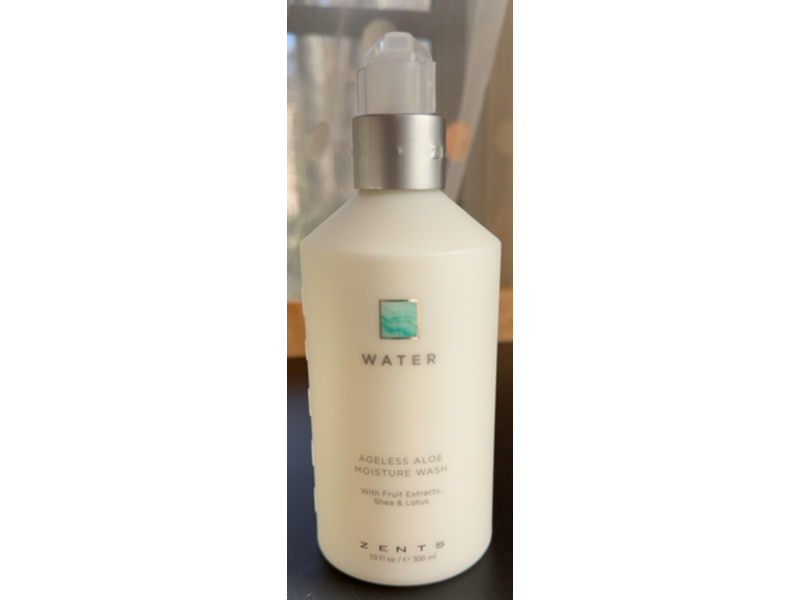 Zents Ageless Aloe Moisture Wash, Water, 10 fl oz/300 mL