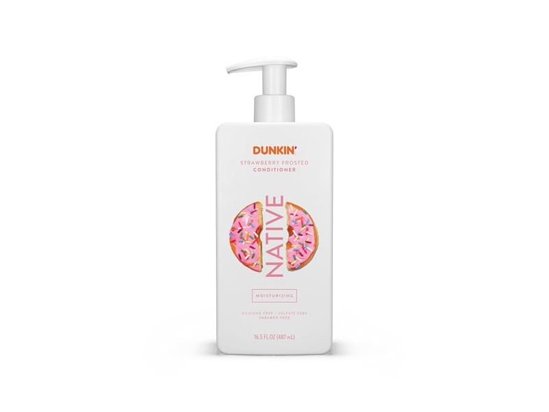 Native Moisturizing Conditioner, Dunkin Strawberry Frosted, 16.5 fl oz/487 mL
