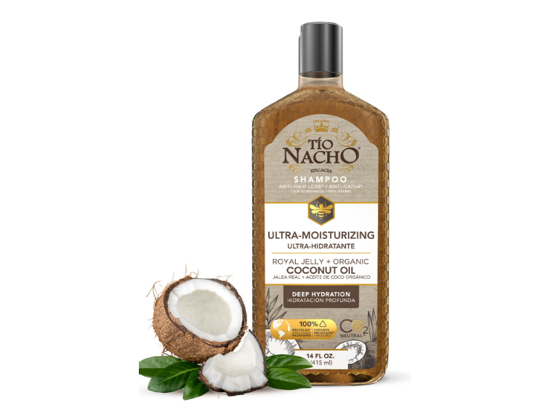 Tio Nacho Ultra Moisturizing Shampoo, Royal Jelly + Organic Coconut Oil, 14 fl oz/415 mL