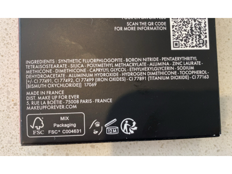 Make Up For Ever HD Skin Matte Velvet Powder Foundation, 1N14, 0.38 oz/11 g