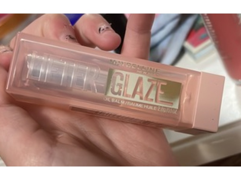 Maybelline New York Lifter Glaze Oil Balm, Pink Drip, 0.1 oz