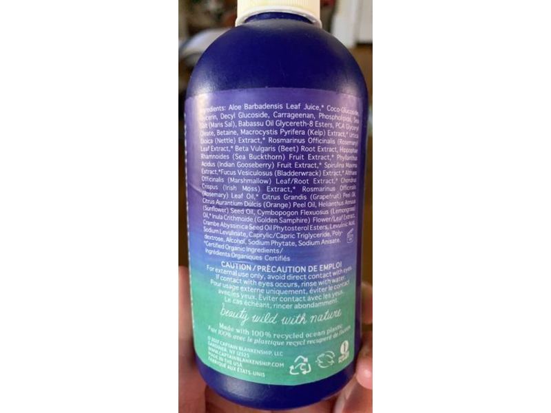Captain Blankenship Mer-Mane Shampoo, Sea Salt & Marine Extracts, 10 fl oz/295 mL
