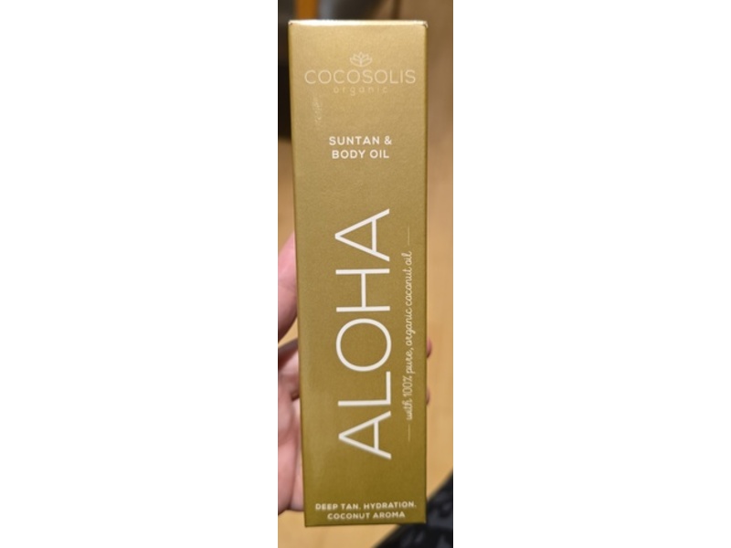 Cocosolis Suntan & Body Oil, 110 mL