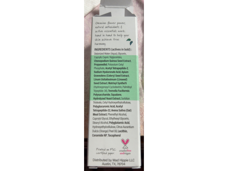 Mad Hippie Corrective Peptide Serum, 1.02 fl oz/30 mL