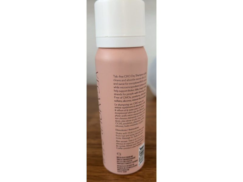 Vegamour Gro Dry Shampoo, 1.8 oz/51 g