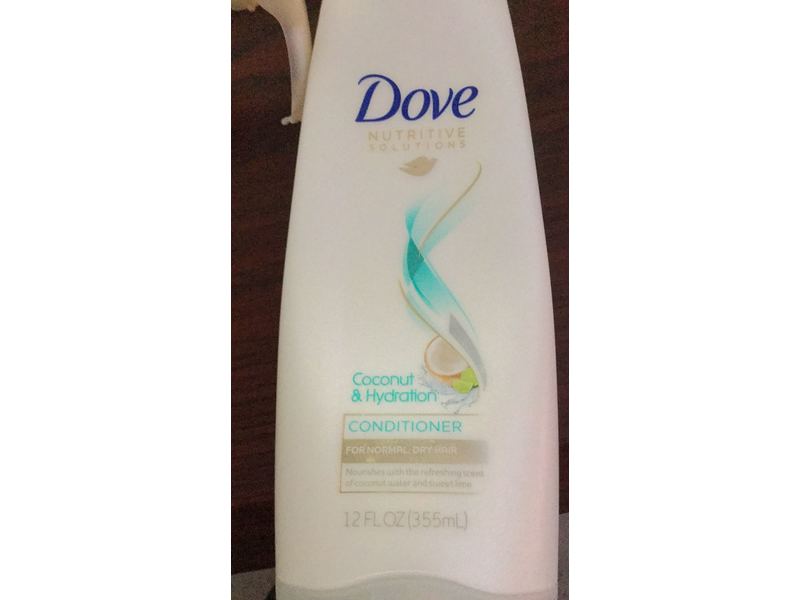 Dove Conditioner, Coconut & Hydration, 12 oz/355 mL